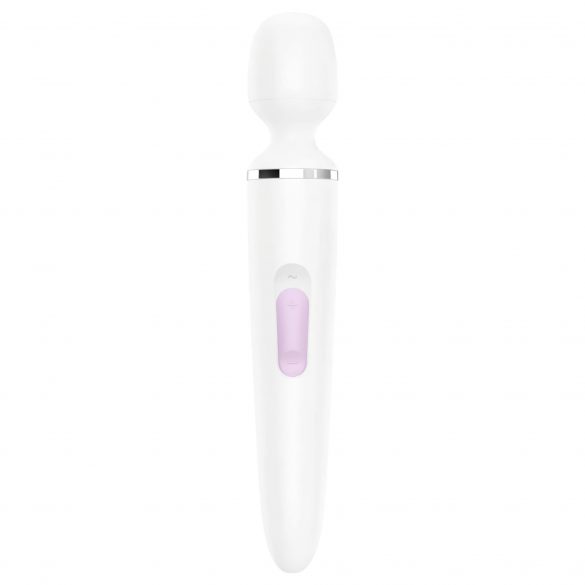 Satisfyer Wand-er Woman - vattentät massagevibrator (vit)