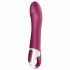 Satisfyer Big Heat - uppladdningsbar G-punkt vibrator med värme (röd)