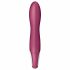 Satisfyer Big Heat - uppladdningsbar G-punkt vibrator med värme (röd)