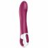 Satisfyer Big Heat - uppladdningsbar G-punkt vibrator med värme (röd)