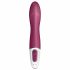 Satisfyer Big Heat - uppladdningsbar G-punkt vibrator med värme (röd)