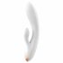 Satisfyer Double Flex - smart, dubbelklitoris-vibrator (vit)