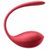 Satisfyer Shiny Petal - radiostyrd vibrerande ägg (röd)