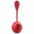 Satisfyer Shiny Petal - radiostyrd vibrerande ägg (röd)