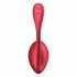 Satisfyer Shiny Petal - radiostyrd vibrerande ägg (röd)