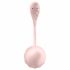 Satisfyer Ribbed Petal - trådlöst vibrerande ägg (rosa)