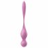 Satisfyer Love Birds 1 - smart, vibrerande geishakulor (rosa)