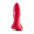 Satisfyer Rotator Plug 1 - återuppladdbar pärlanalvibrator (röd)