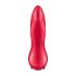 Satisfyer Rotator Plug 1 - återuppladdbar pärlanalvibrator (röd)