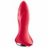 Satisfyer Rotator Plug 1 - återuppladdbar pärlanalvibrator (röd)