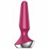 Satisfyer Plug-ilicious 2 - smart anal vibrator (röd)