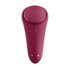 Satisfyer Sexy Secret - smart vattentät trossvibrator (vinröd)