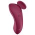 Satisfyer Sexy Secret - smart vattentät trosvibrator (vinröd)