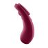 Satisfyer Sexy Secret - smart vattentät trossvibrator (vinröd)