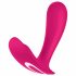 Satisfyer Topphemlig - smart vibrator med 2 motorer (rosa)