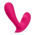 Satisfyer Topphemlig - smart vibrator med 2 motorer (rosa)