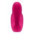 Satisfyer Topphemlig - smart vibrator med 2 motorer (rosa)