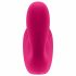 Satisfyer Topphemlig - smart vibrator med 2 motorer (rosa)