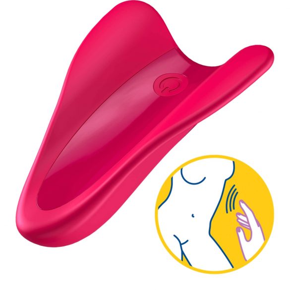 Satisfyer High Fly - uppladdningsbar, vattentät klitorisvibrator (magenta)