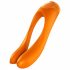 Satisfyer Candy Cane - uppladdningsbar, vattentät dubbel vibrator (orange)