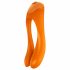 Satisfyer Candy Cane - uppladdningsbar, vattentät dubbel vibrator (orange)