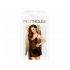 Penthouse Casual Seduction - spetsnattlinne och trosa (svart) - M/L