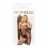 Penthouse "Under Arrest" Open Jumpsuit (Black)  - XL