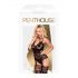 Penthouse Hottie - spetsig set (svart) - XL