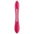 Satisfyer Elastic Joy - uppladdningsbar, flexibel parvibrator (röd)