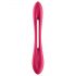 Satisfyer Elastic Joy - uppladdningsbar, flexibel parvibrator (röd)