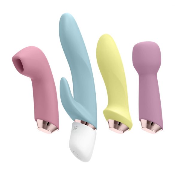 Satisfyer Marvelous Four - uppladdningsbar vibrator set (4 delar)