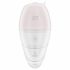 Satisfyer Supernova - uppladdningsbar, luftvågs vibrator 2-i-1 (vit)