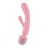 Satisfyer Triple Lover - G-punkt och massager (rosa)