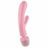 Satisfyer Triple Lover - G-punkt och massager (rosa)