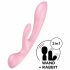 Satisfyer Trippel Oh - uppladdningsbar klitorisstimulator (rosa)