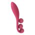 Satisfyer Tri Ball 1 - uppladdningsbar multifunktionell vibrator (röd)