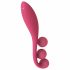 Satisfyer Tri Ball 1 - uppladdningsbar multifunktionell vibrator (röd)