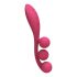 Satisfyer Tri Ball 1 - uppladdningsbar multifunktionell vibrator (röd)