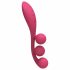 Satisfyer Tri Ball 1 - uppladdningsbar multifunktionell vibrator (röd)