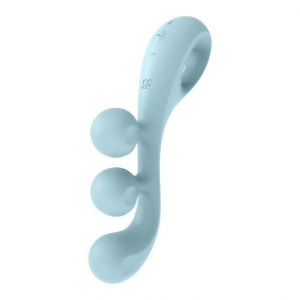 Satisfyer Tri Ball 2 - uppladdningsbar multifunktionell vibrator (mintgrön)