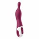 Satisfyer A-Mazing 1 - uppladdningsbar A-punktvibrator (röd)