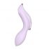 Satisfyer Curvy Trinity 2 - uppladdningsbar luftvågs vibrator 2in1 (lila)