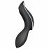 Satisfyer Curvy Trinity 2 - Uppladdningsbar 2-i-1 luftvågsvibrator (svart)