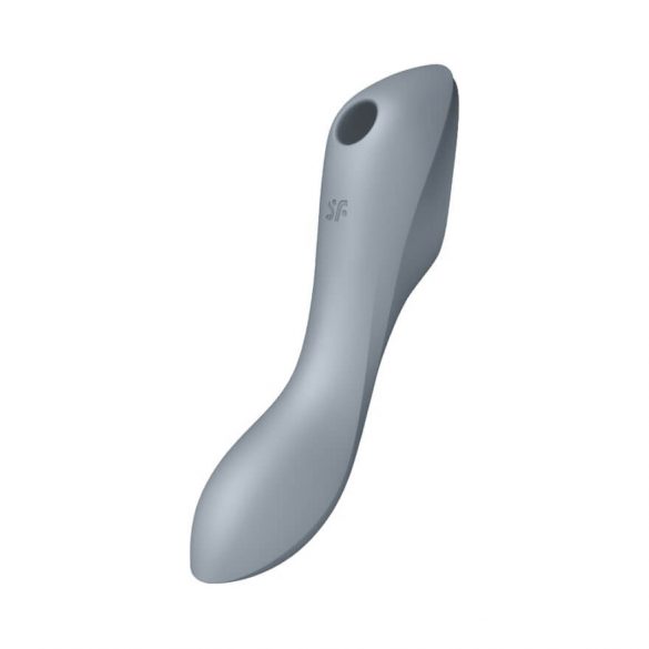 Satisfyer Curvy Trinity 3 - Uppladdningsbar lufttrycksvibrator 2-i-1 (grå)