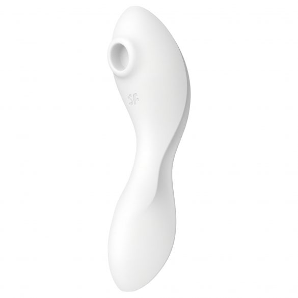 Satisfyer Curvy Trinity 5+ - smart luftvåg 2-i-1 vibrator (vit)