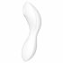 Satisfyer Curvy Trinity 5+ - smart luftvåg 2-i-1 vibrator (vit)