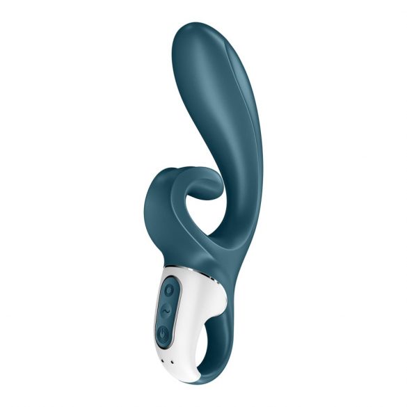 Satisfyer Hug Me - smart klitoris vibrator (gråblå)