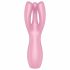 Satisfyer Threesome 3 - uppladdningsbar klitorisvibrator (rosa)