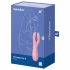 Satisfyer Threesome 3 - uppladdningsbar klitorisvibrator (rosa)