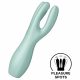 Satisfyer Threesome 3 - uppladdningsbar klitorivibrator (mint)